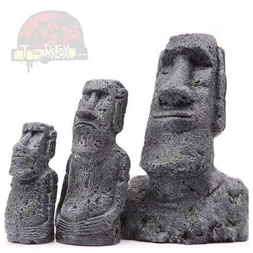 Estátuas da Ilha de Páscoa | Terrário | Decoração