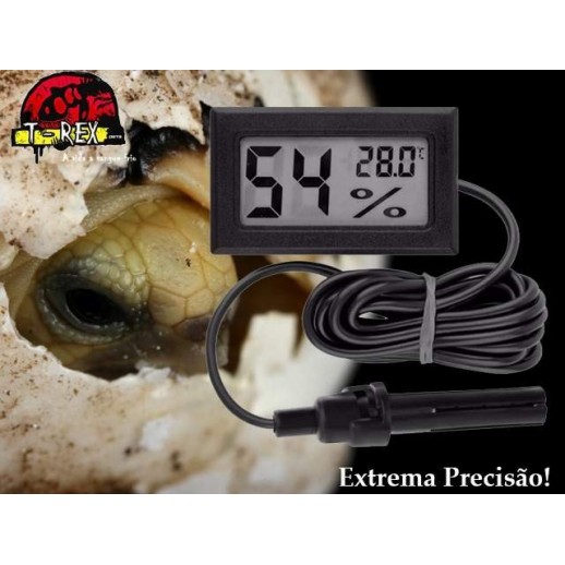 Termômetro Higrômetro Digital Répteis | Terrário