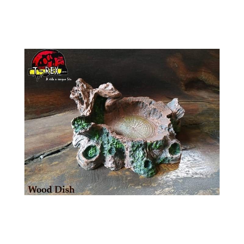 Wood Dish Répteis  | Iguana | Dragão | Gecko