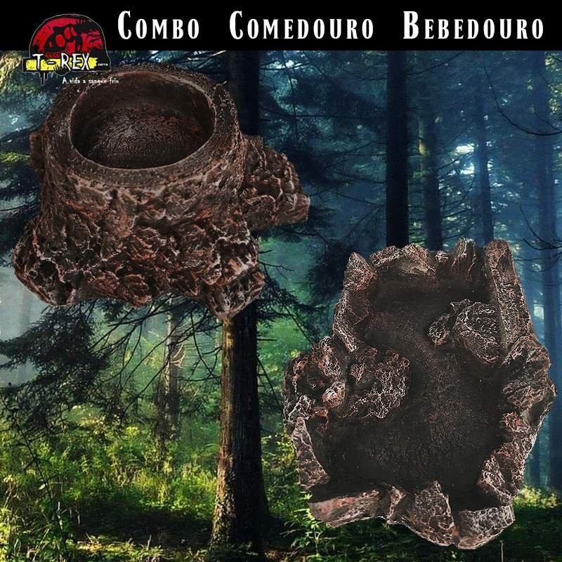 comedouro e bebedouro repteis