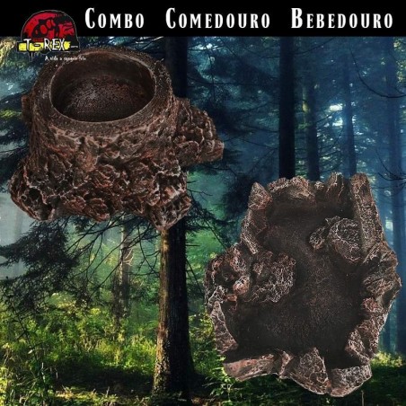 comedouro e bebedouro repteis