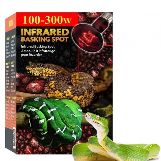 Lâmpada aquecedora para cobras