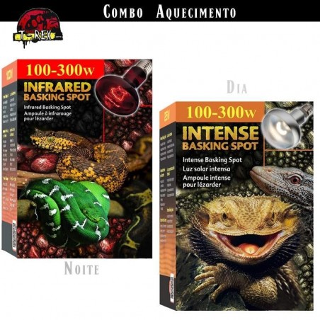 Lâmpada de aquecimento para répteis