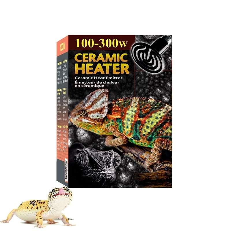 Lâmpada de Cerâmica Leopard Gecko